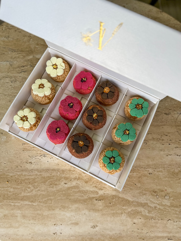 Box of 12 Choux Pastries
